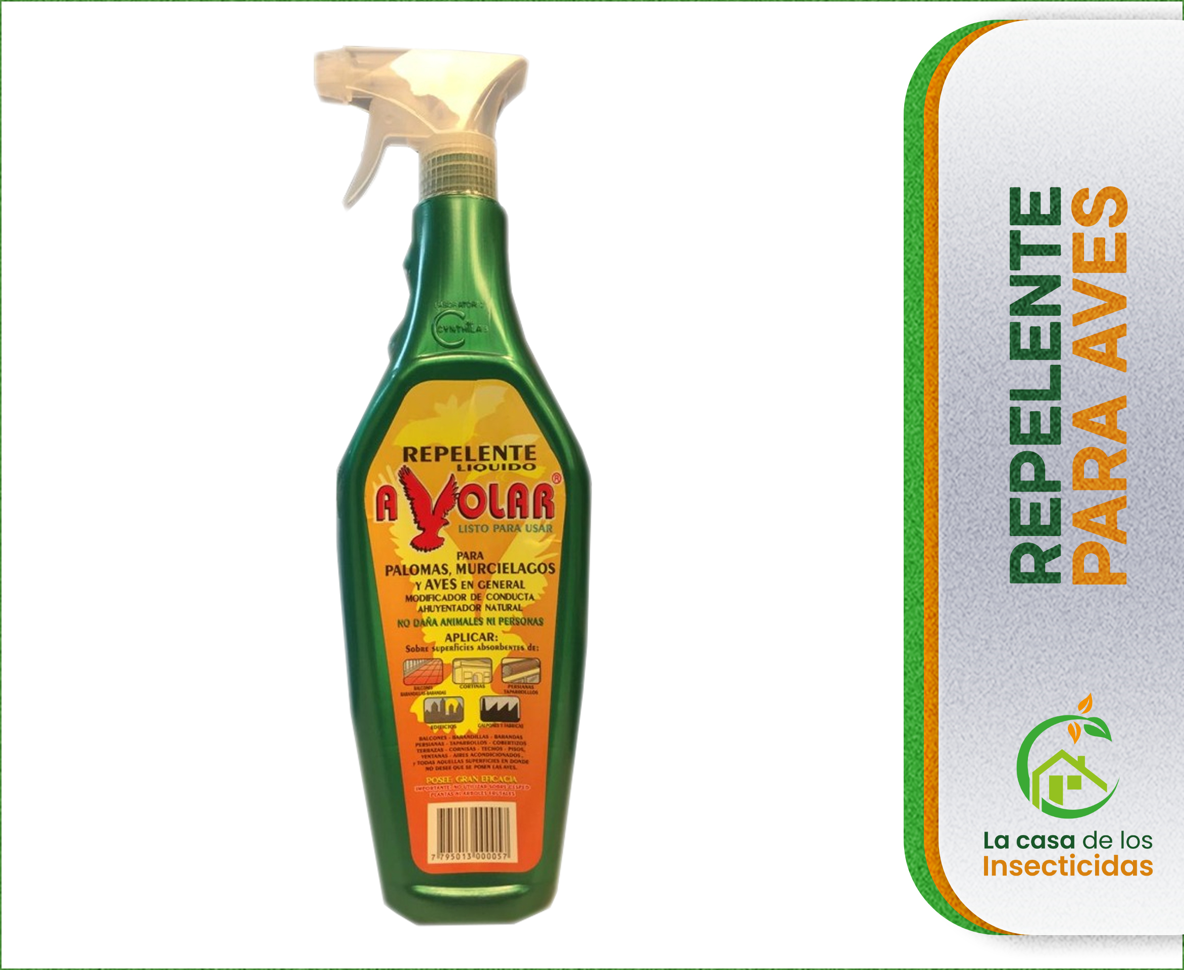 A Volar Repelente de palomas y murciélagos